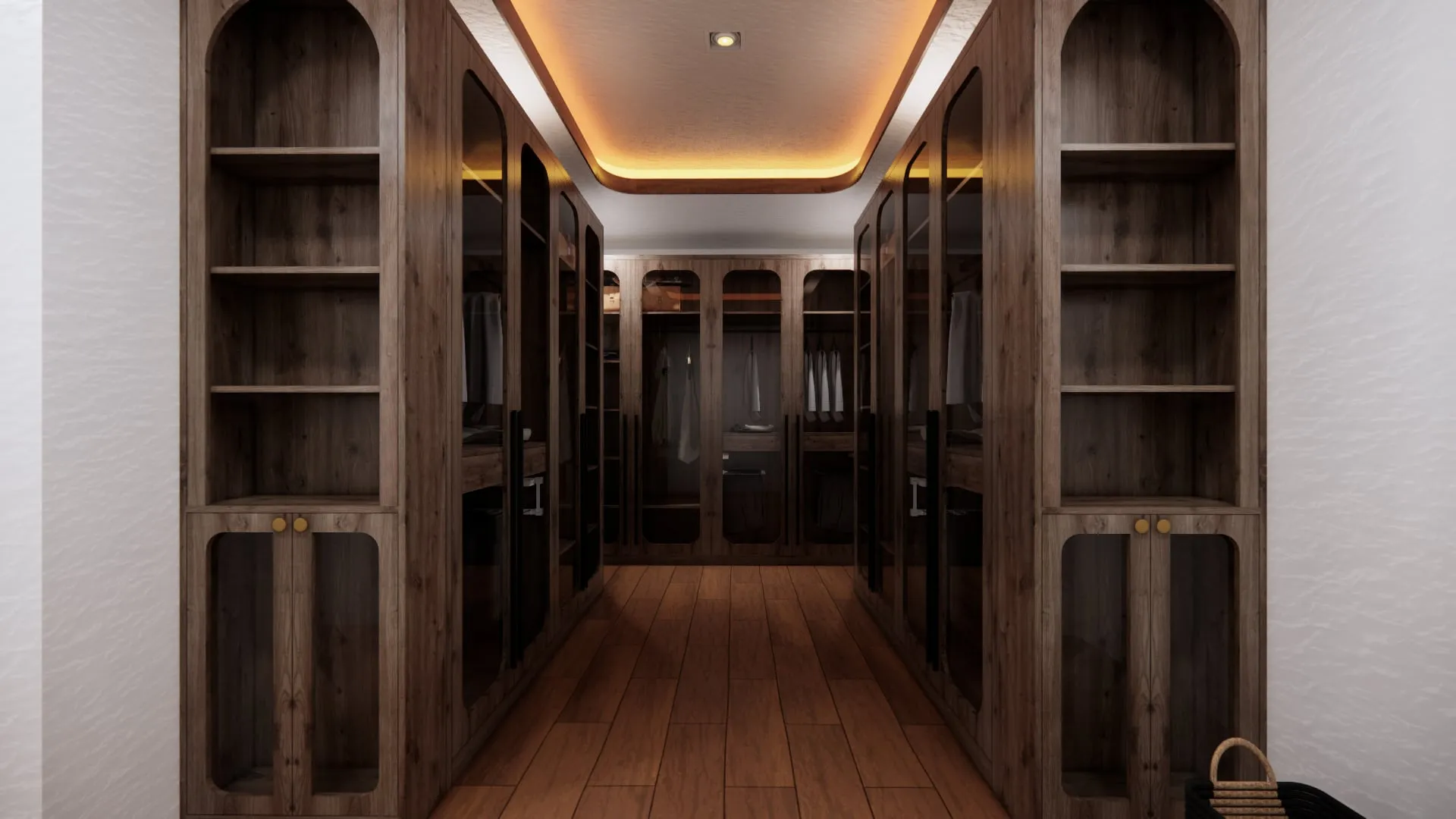 Desain walk-in closet