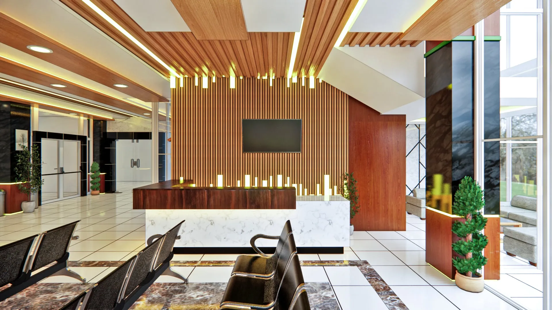 Desain interior ruang pascasarjana